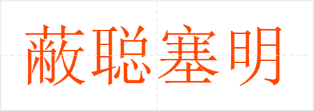 蔽聪塞明