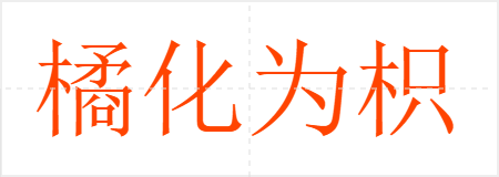 橘化为枳